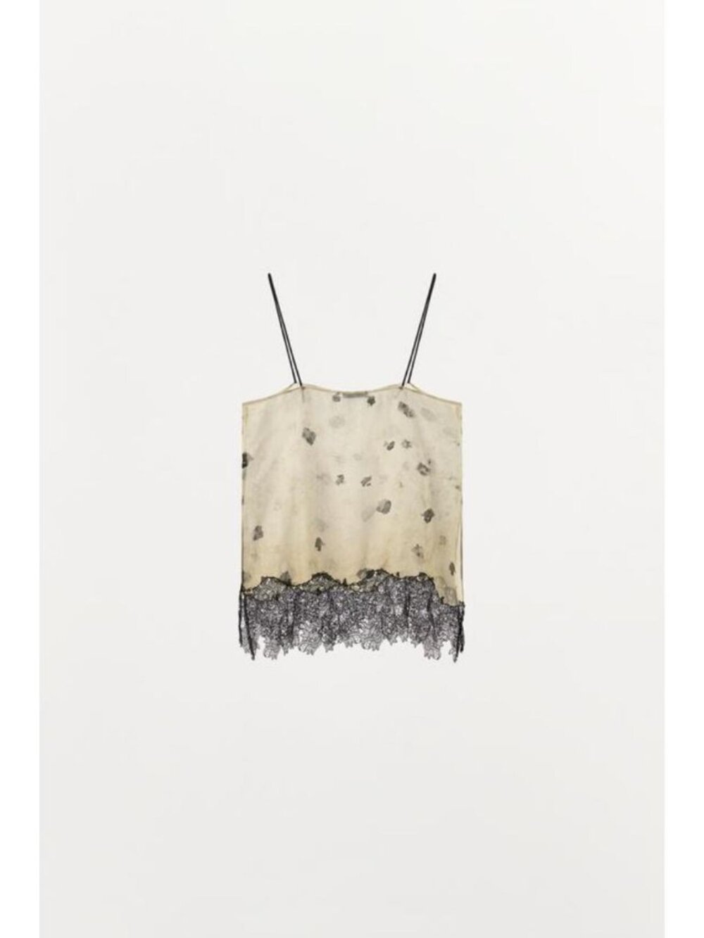 ZARA PRINTED LACE CAMISOLE - Picture 5 of 6
